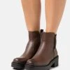 Comprar 🥰 Anna Field COMFORT - Botines Con Plataforma - Dark Brown, Mujer 🤩