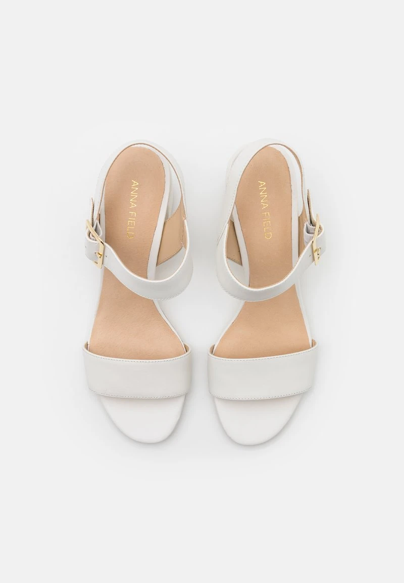 Nuevo 😉 Anna Field LEATHER - Sandalias - White, Mujer 🤩 8 Nuevo 😉 Anna Field LEATHER - Sandalias - White, Mujer 🤩 - Imagen 6