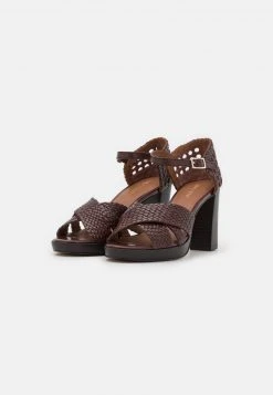 Cupón ⭐ Anna Field LEATHER - 🎉 Sandalias De Tacón - Brown, Mujer ✔️ -Tienda barata Anna Field eaf94bf8470e41f5aacae2799e1bbaf6
