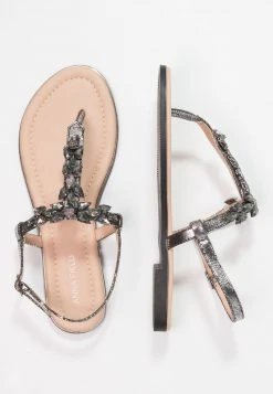 Mejor precio ✨ Anna Field Sandalias De Dedo - Dark Gray, Mujer 🛒 -Tienda barata Anna Field eb22fa3f046f435f99f5347dc03550aa