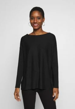 Cupón 👏 Anna Field BATWING JUMPER BOATNECK - Jersey De Punto - Black, Mujer 👏