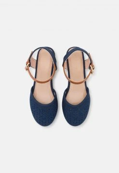 Comprar ❤️ Anna Field Sandalias De Cuña - Dark Blue, Mujer ⌛ -Tienda barata Anna Field eb79826ea94c4313b02e5d64580d15b0