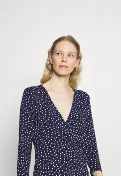 Descuento 🎉 Anna Field Quarter Sleeves Wrap Mini Dress - Vestido Ligero - Dark Blue/white, Mujer 👍 -Tienda barata Anna Field ed09e271d29145038a1ae8ab14c38657