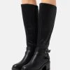 Toma de corriente 🎉 Anna Field Botas - Black, Mujer 💯