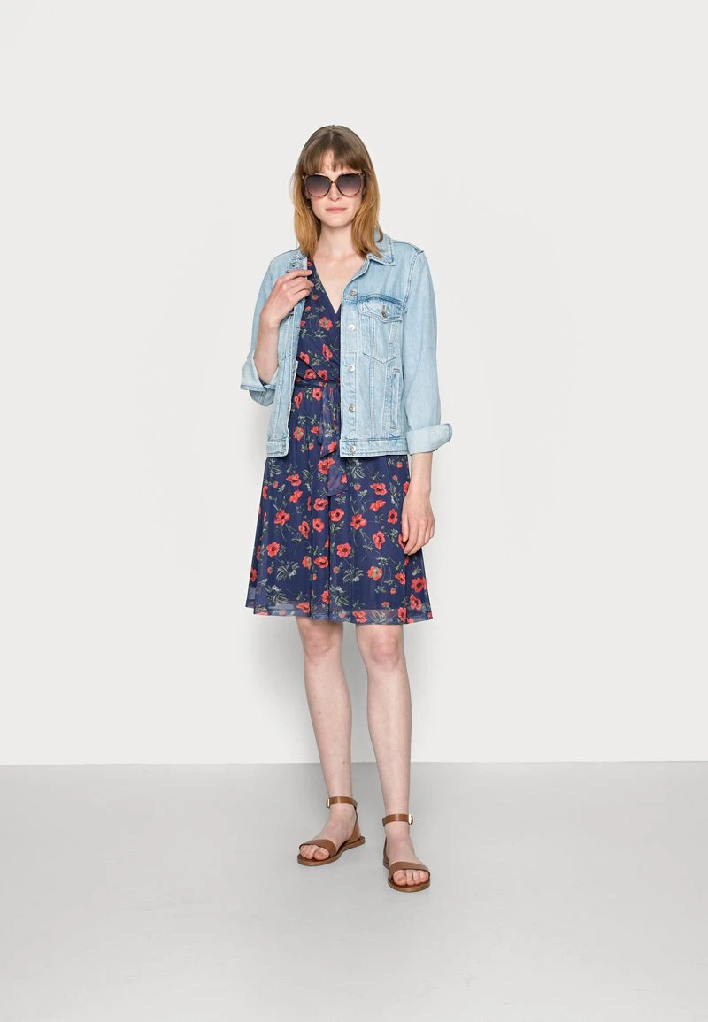 Nuevo ⌛ Anna Field Vestido Informal - Blue/multi-coloured, Mujer 🎉 4 Nuevo ⌛ Anna Field Vestido Informal - Blue/multi-coloured, Mujer 🎉 - Imagen 2