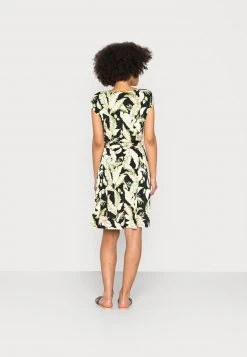 Barato 👍 Anna Field Vestido Ligero - Black/green, Mujer ✔️ -Tienda barata Anna Field efa074953f224fe48f400f75bf36f666