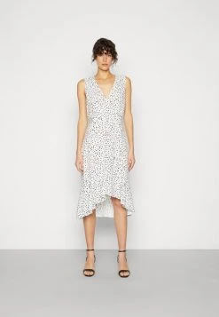 ofertas 🎁 Anna Field Vestido De Cóctel - White/black, Mujer ⭐