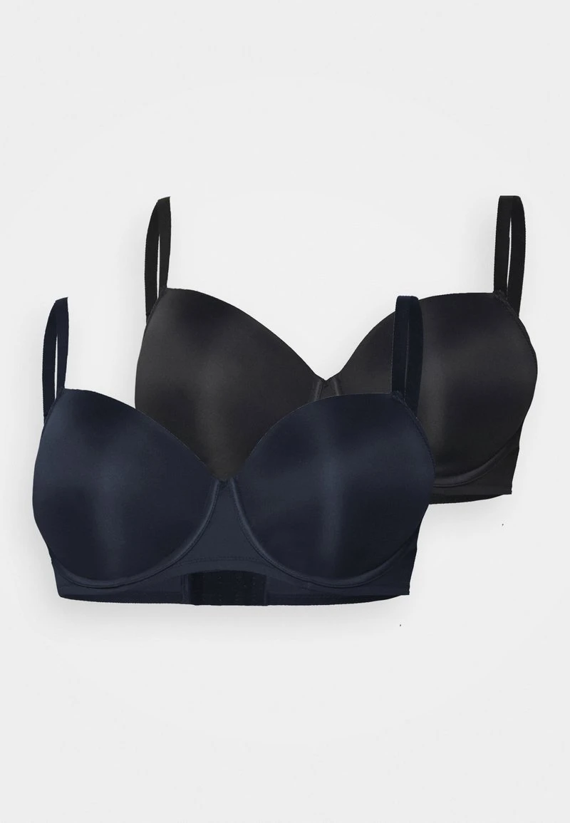 Mejor trato ⭐ Anna Field 2 PACK - Sujetador Básico - Black/dark Blue, Mujer 😉 3 Mejor trato ⭐ Anna Field 2 PACK - Sujetador Básico - Black/dark Blue, Mujer 😉