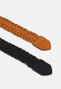 Para estrenar ⭐ Anna Field 2 PACK - Cinturón - Black/cognac, Mujer 🛒 -Tienda barata Anna Field f26c5663f3ed4234ad2c166997ad92c6