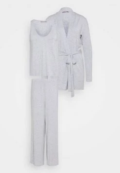 Barato ⭐ Anna Field 3 PIECE JERSEY LOUNGE SET - Pijama - Mottled Light Grey, Mujer ❤️ -Tienda barata Anna Field f2dd0cd2d06b4d34bbaf81015ee5a71c