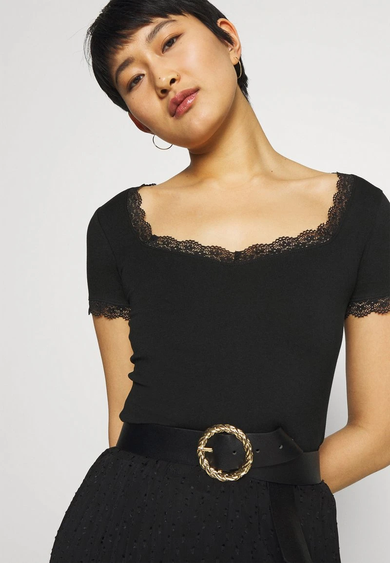 Presupuesto ❤️ Anna Field Camiseta Básica - Black, Mujer 😍 6 Presupuesto ❤️ Anna Field Camiseta Básica - Black, Mujer 😍 - Imagen 4