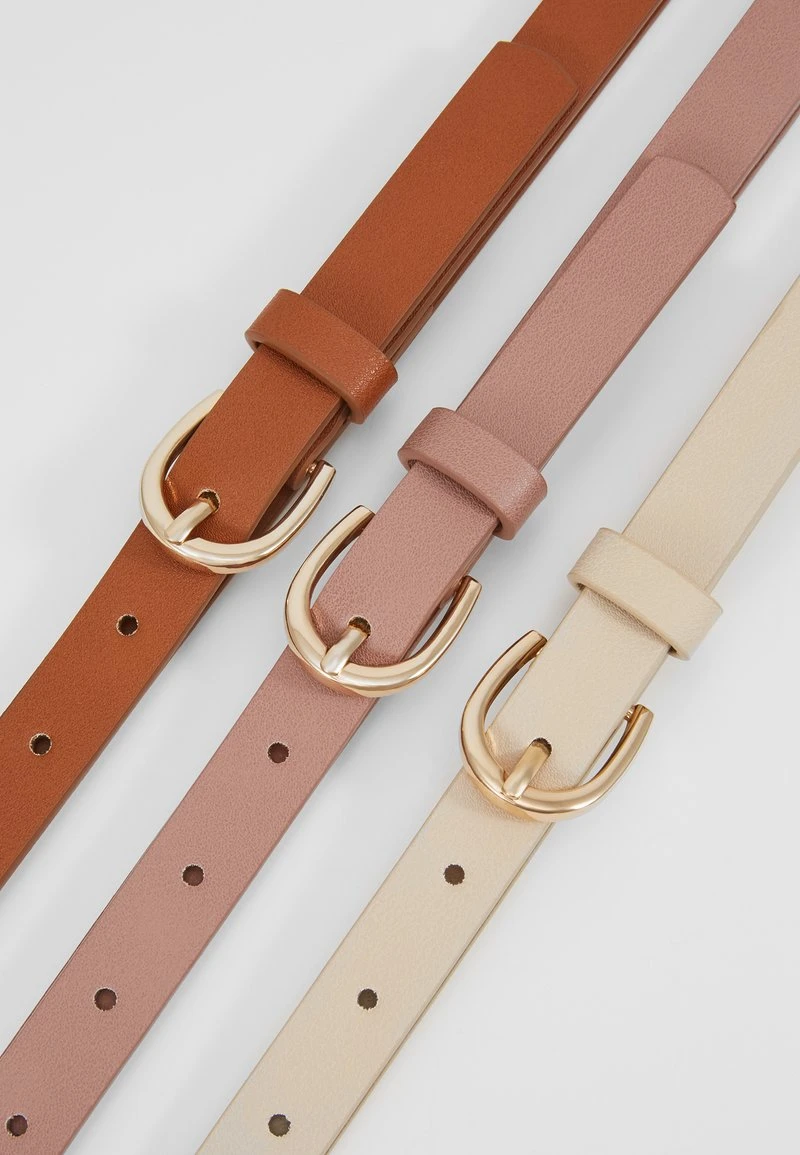mejor venta 🔔 Anna Field 3 PACK - Cinturón - Cognac/rose/beige, Mujer ✔️ 8 mejor venta 🔔 Anna Field 3 PACK - Cinturón - Cognac/rose/beige, Mujer ✔️ - Imagen 6