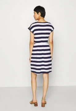 Venta express 👏 Anna Field Vestido Ligero - Evening Blue/white, Mujer ❤️ -Tienda barata Anna Field f478213cde6b436c9d4c21127ba0b1d8