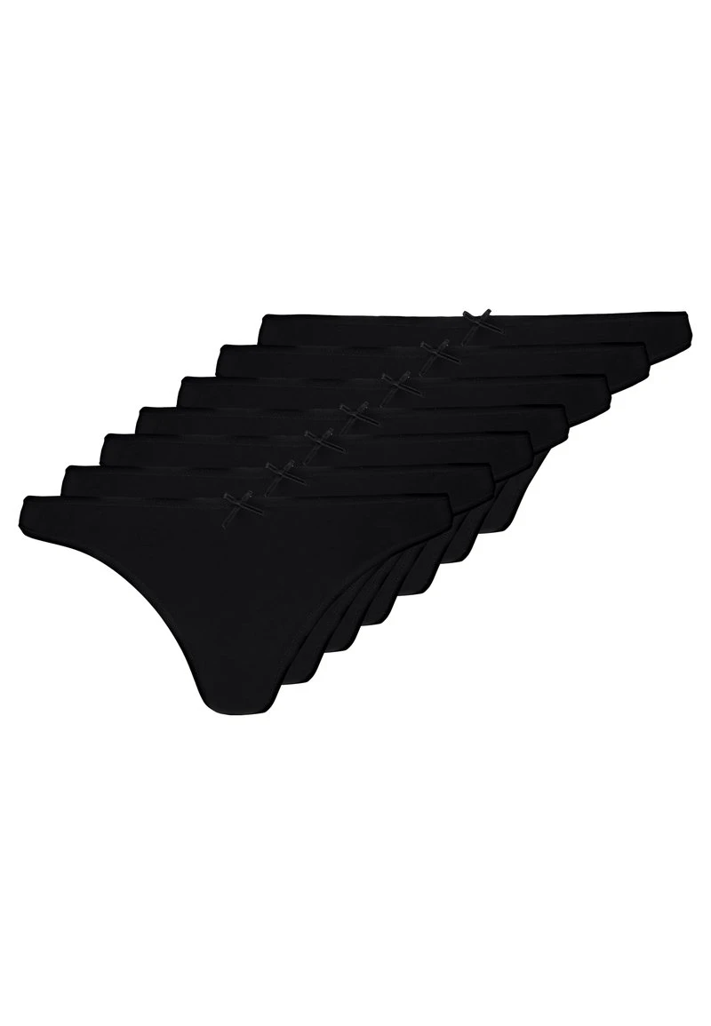 Para estrenar 🎉 Anna Field GEORGINA 7 PACK THONG - COTTON - Tanga - Black, Mujer ✔️ 6 Para estrenar 🎉 Anna Field GEORGINA 7 PACK THONG - COTTON - Tanga - Black, Mujer ✔️ - Imagen 4