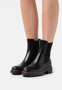 Presupuesto ⭐ Anna Field LEATHER - Botines Con Plataforma - Black, Mujer 🎁