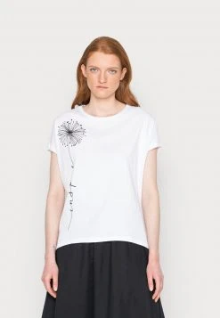 Promoción ⭐ Anna Field Camiseta Estampada - White, Mujer ❤️