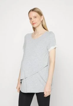 Nuevo 💯 Anna Field MATERNITY LEGGING SET - Pijama - Grey/black, Mujer ✨ -Tienda barata Anna Field f82cd2c57aea4db0993e226d8690c402