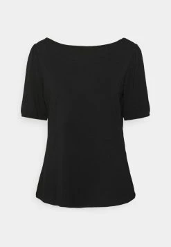 Promoción 👍 Anna Field Camiseta Básica - Black, Mujer 👏