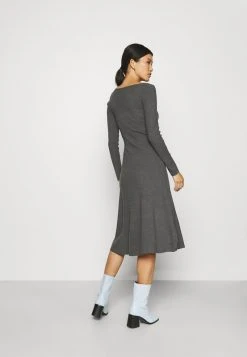 Nuevo 🤩 Anna Field Vestido De Punto - Mottled Dark Grey, Mujer 👏 -Tienda barata Anna Field f94708e03f154b3fbf08c91c482e4ddd