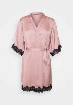 Toma de corriente ⭐ Anna Field ARIANA SATIN KIMONO - Albornoz - Pink, Mujer 😍