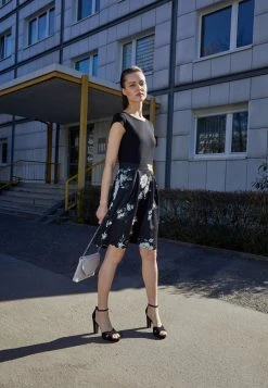 Mejor precio 😍 Anna Field Vestido Ligero - Black/grey, Mujer ⌛