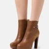 Lo mas barato ⭐ Anna Field Botines Con Plataforma - Cognac, Mujer 😀