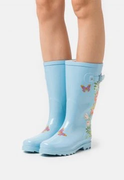 Nuevo 🛒 Anna Field Botas De Agua - Light Blue, Mujer ⭐
