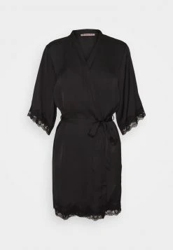 Mejor trato ⭐ Anna Field ARIANA SATIN KIMONO - Albornoz - Black, Mujer ⌛ -Tienda barata Anna Field ff5afd86270146b4b878da6c27ee8218